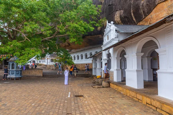 Дамбулла Шри Ланка Февраля 2022 Года Dambulla Cave Felle Felx — стоковое фото