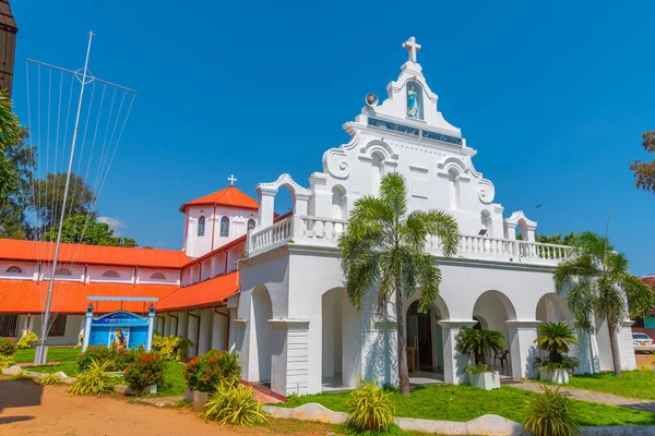Trincomalee Sri Lanka Febrero 2022 Catedral Santa María Trincomalee Sri — Foto de Stock
