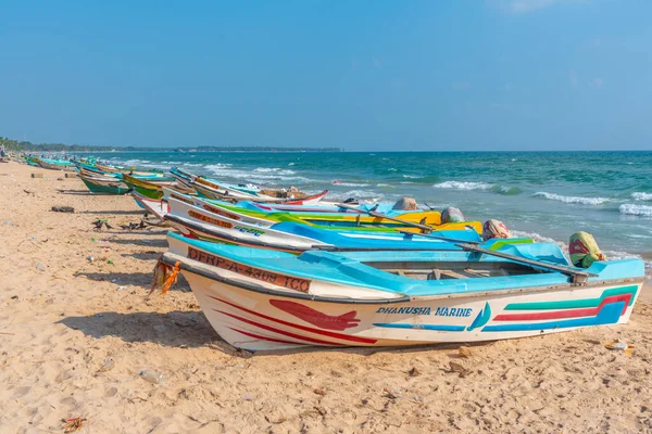 Stock image Trincomalee, Sri Lanka, February 6, 2022: Fishing boats at Trincomalee, Sri Lanka.