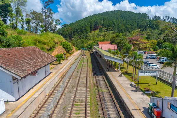 stock image Ella, Sri Lanka, January 29, 2022: Ella train station at Sri Lanka.