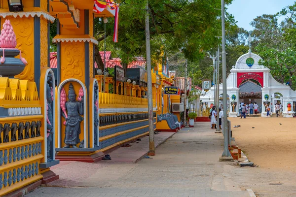 stock image Kataragama, Sri Lanka, January 27, 2022: Kataragama represent a major pilgrimage site in Sri Lanka important for Buddhists, Hinduists, Muslims and Veddah people.