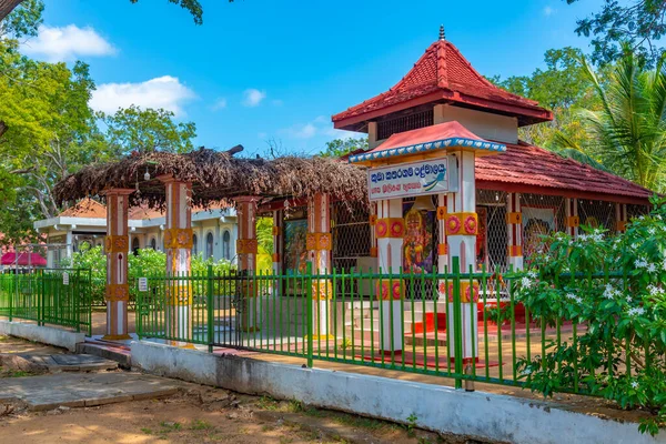 stock image Kataragama, Sri Lanka, January 27, 2022: Kataragama represent a major pilgrimage site in Sri Lanka important for Buddhists, Hinduists, Muslims and Veddah people.