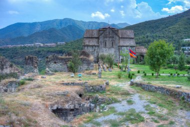 Ermenistan 'daki Akhtala Manastırı Kalesi