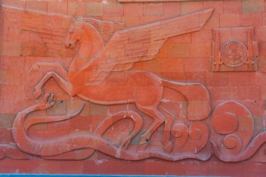 Ermenistan 'daki Sardarapat Anıtı' nda yaz günü