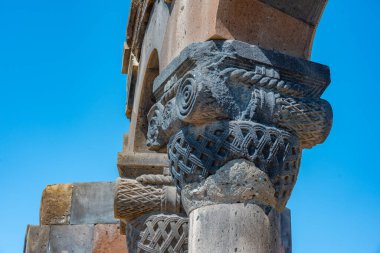 zvartnots Katedrali Ermenistan'ın kalıntıları