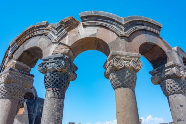 zvartnots Katedrali Ermenistan'ın kalıntıları