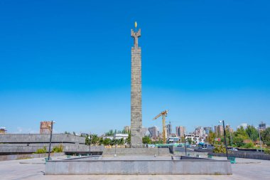 Erivan, Ermenistan 'da Ekim Devriminin 50. yıldönümü anısına