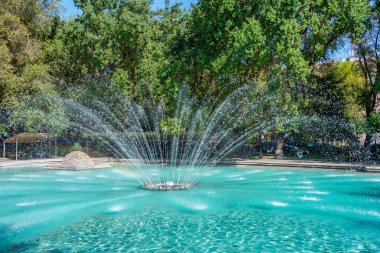 Erivan, Ermenistan 'daki Circular Parkı' nda Çeşme