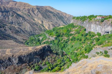 Ermenistan 'daki Azat Vadisi' nin dağlık manzarası