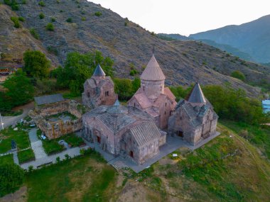 Ermenistan 'daki Goshavank Manastırı' nın gündoğumu