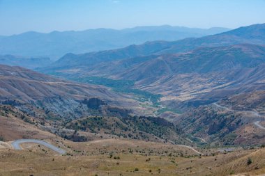 Ermenistan 'daki Selim Geçidi Panorama görünümü