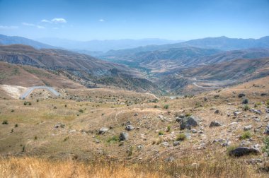Ermenistan 'daki Selim Geçidi Panorama görünümü