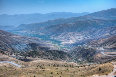 Ermenistan 'daki Selim Geçidi Panorama görünümü