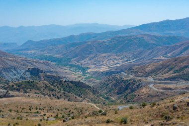 Ermenistan 'daki Selim Geçidi Panorama görünümü