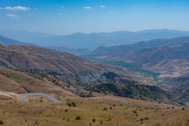 Ermenistan 'daki Selim Geçidi Panorama görünümü