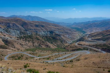 Ermenistan 'daki Selim Geçidi Panorama görünümü