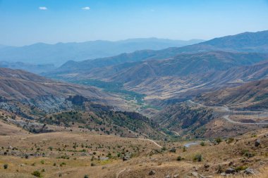Ermenistan 'daki Selim Geçidi Panorama görünümü