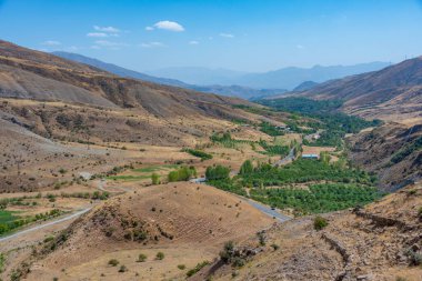 Ermenistan 'daki Selim Geçidi Panorama görünümü