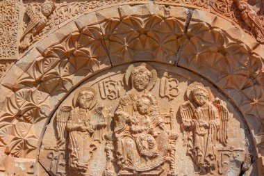 Ermenistan 'daki Noravank Manastırı' nda haçkarlar