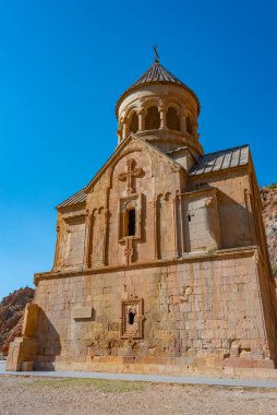 Ermenistan 'daki Noravank manastırında yaz günü