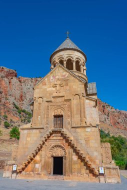 Ermenistan 'daki Noravank manastırında yaz günü