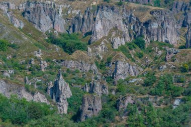 Ermenistan 'ın Goris kasabasına bakış açısı