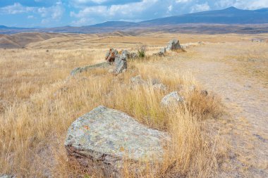 Zorats Karer namı diğer Karahunj Ermenistan 'daki antik tapınak