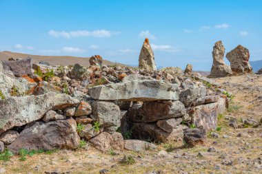 Zorats Karer namı diğer Karahunj Ermenistan 'daki antik tapınak