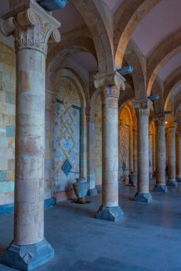Ermeni kasabası Jermuk 'taki Su Kaplıcası Galerisi