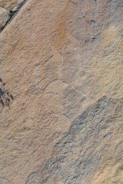 Azerbaycan 'daki Qobustan Petroglyph rezervi