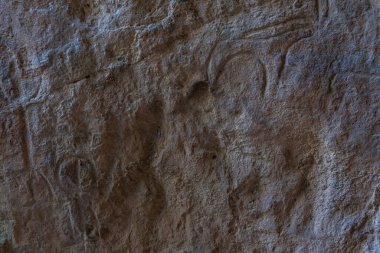 Azerbaycan 'daki Qobustan Petroglyph rezervi