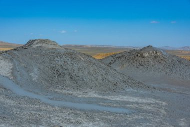 Azerbaycan 'daki Qobustan çamur volkanları