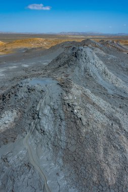 Azerbaycan 'daki Qobustan çamur volkanları