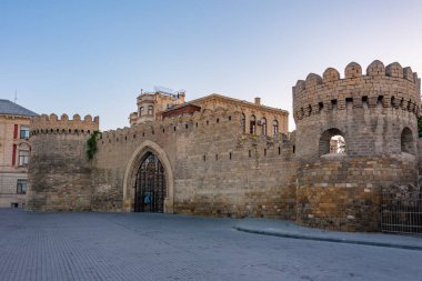 Bakü, Azerbaycan 'ın Icherisheher bölgesinin tahkimatı
