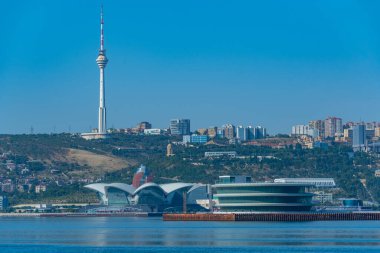 Azerbaycan, Bakü 'deki Deniz alışveriş merkezinde yaz günü
