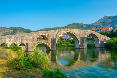 Bosna 'nın Trebinje kentinde arslanagiç köprüsü