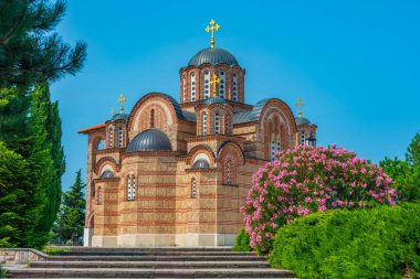 Bosna 'nın Trebinje kentindeki Hercegovacka Gracanica Tapınağı