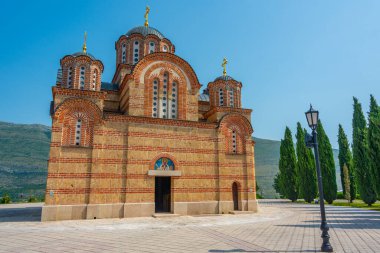 Bosna 'nın Trebinje kentindeki Hercegovacka Gracanica Tapınağı