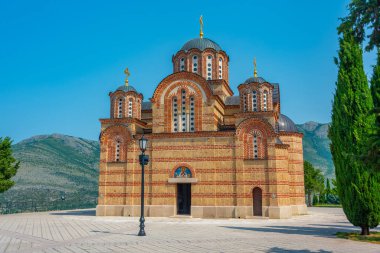 Bosna 'nın Trebinje kentindeki Hercegovacka Gracanica Tapınağı