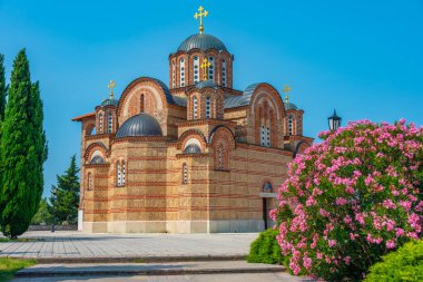 Bosna 'nın Trebinje kentindeki Hercegovacka Gracanica Tapınağı
