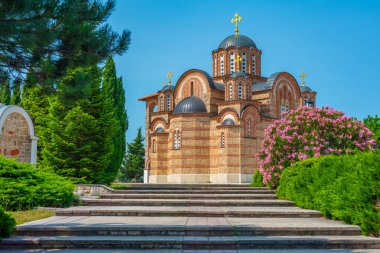 Bosna 'nın Trebinje kentindeki Hercegovacka Gracanica Tapınağı
