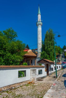 Bosna 'nın başkenti Saraybosna' daki Hac camii