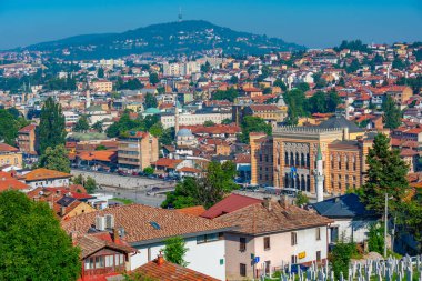 Saraybosna ve Bosna-Hersek 'teki Alikafovac mezarlığı