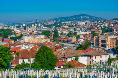 Saraybosna ve Bosna-Hersek 'teki Alikafovac mezarlığı