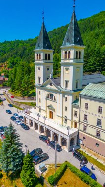 Bosna-Hersek 'teki Fransisken Manastırı Kraljeva Sutjeska
