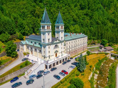 Bosna-Hersek 'teki Fransisken Manastırı Kraljeva Sutjeska