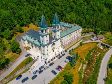 Franciscan Monastery Kraljeva Sutjeska in Bosnia and Herzegovina clipart