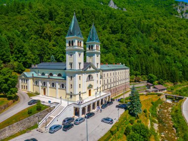 Bosna-Hersek 'teki Fransisken Manastırı Kraljeva Sutjeska