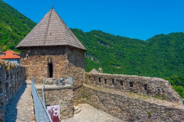 Vranduk fortress in Bosnia and Herzegovina clipart