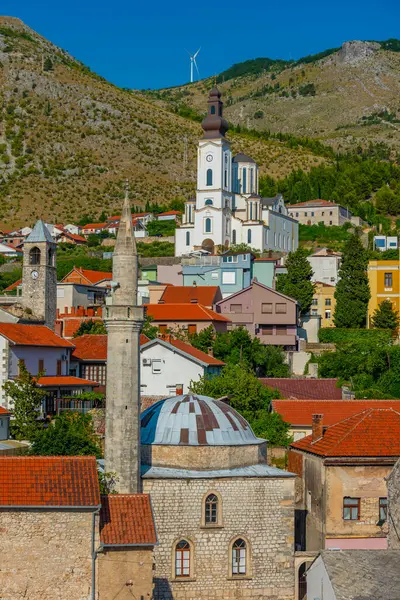 stock image Cathedral of Holy Trinity in Mostar, Bosnia and Herzegovina